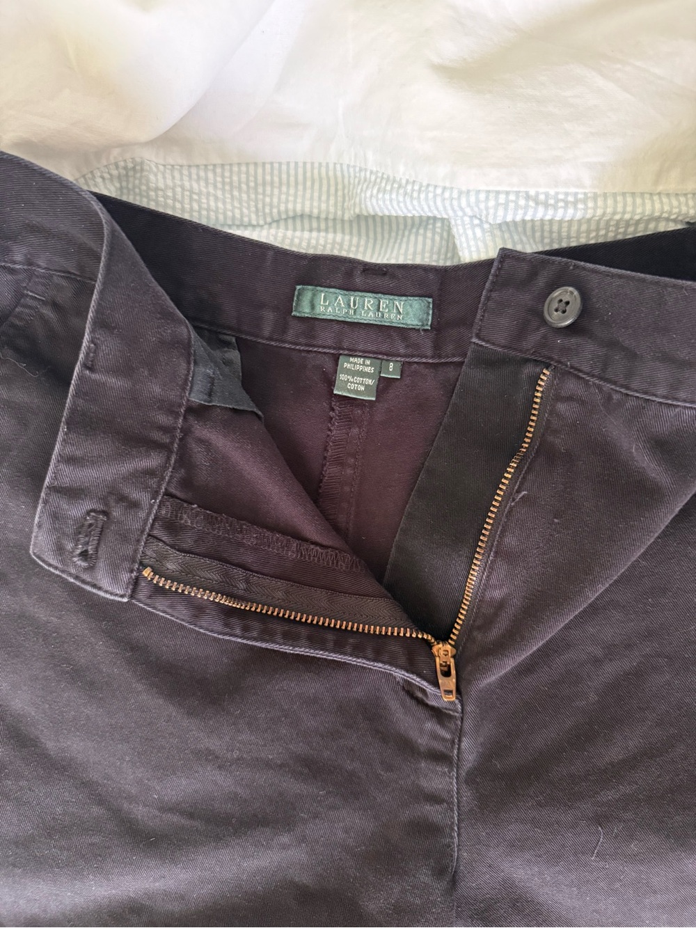 Ralph Lauren Dark Brown Women’s Cotton Chinos